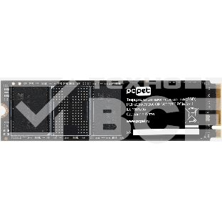 Накопитель SSD PC PET PCPS256G3, 256GB, PCIe 3.0 x4, M.2 2280, NVMe, R/W 1800/1000
