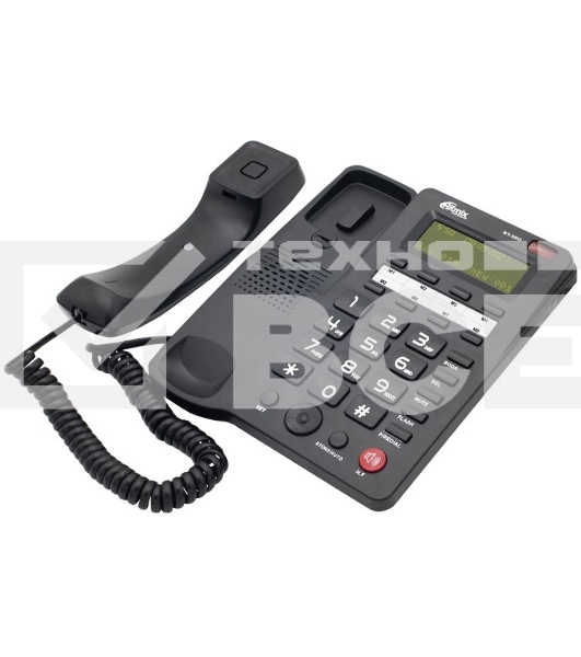 Телефон проводной Ritmix RT-550 черный