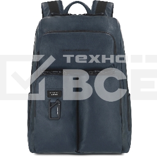 Рюкзак Piquadro Harper CA3349AP/BLU синий кожа