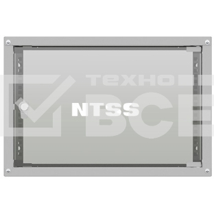 Шкаф коммутационный NTSS LIME (NTSS-WL6U5535GS) настенный 6U 550x350мм пер.дв.стекл несъемн.бок.пан. 30кг серый 8.3кг 110град. IP20