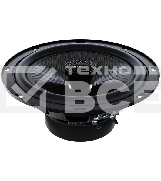 Колонки автомобильные Prology PS-165 180Вт 89дБ 4Ом 16см (6.5дюйм) (ком.:2кол.) коаксиальные двухполосные