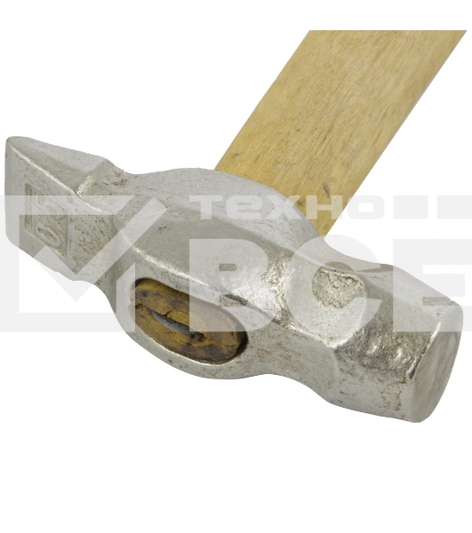 Молоток Россия слесарный,500 г,круглый боек,деревянная ручка 10240