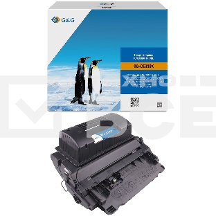 Картридж лазерный G&G GG-CE390X черный (24000стр.) для HP LJ Enterprise 600 M602n/M603n/M4555f MFP