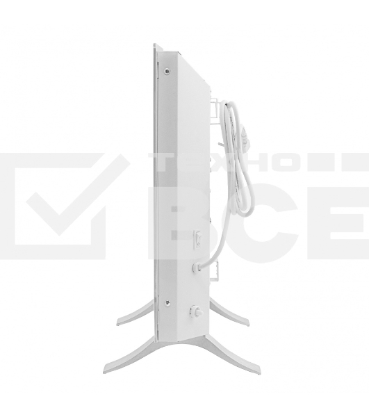 Конвектор Denzel OptiPrime-1500 белый, 1500 Вт, 20 м2, термостат, дисплей, WiFi