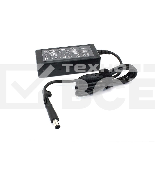 Блок питания (сетевой адаптер) для ноутбуков HP 19.5V 3.33A 7.4x5.0 OEM