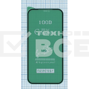 Керамическая пленка (стекло) для Iphone 12 Pro Max черный