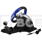 Руль чёрный Sven GC-W600 (виброотдача, педали, джойстик, 12 кн., USB), фото5