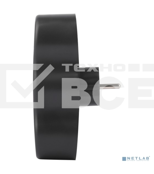 Разветвитель электрический ЭРА SPx-3e-B на 3 розетки с заземлением 16А черный