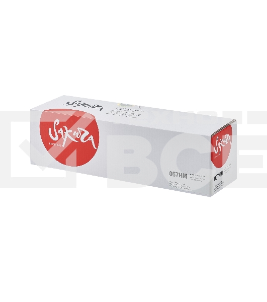 Картридж Sakura 067HM (5104C002) для Canon i-SENSYS LBP631/LBP633/MF651/MF655/MF657, пурпурный, 2350 к. (чип без счетчика копий)