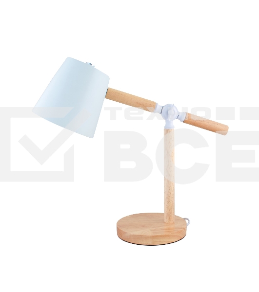 Светильник настольный СТАРТ CT83, E27, до 40Вт, 1,5м, белый