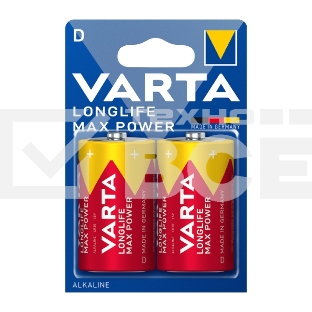 Батарейка VARTA LONGLIFE MAX P. D бл. 2