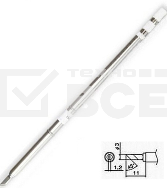 Жало для индукционных паяльников BAKON T13-KF