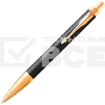 Ручка шариковая Parker IM Premium K323 (CW1931667) Black GT M син. черн. подар.кор., фото 1