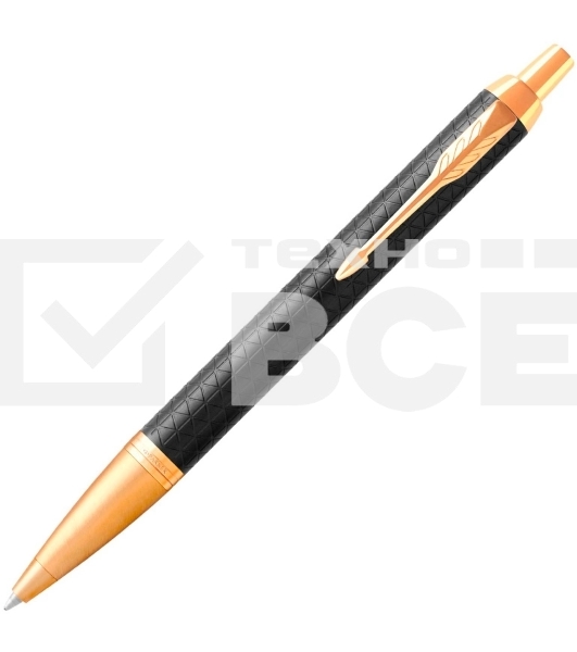 Ручка шариковая Parker IM Premium K323 (CW1931667) Black GT M син. черн. подар.кор.