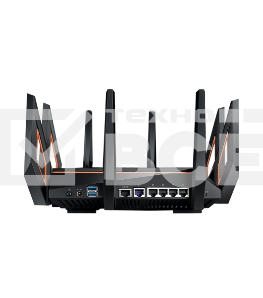 Маршрутизатор ASUS GT-AX11000, черный, 90IG04H0-MU9G00