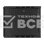 Шкаф телекоммуникационный 19' настенный 9U ExeGate EC-WM-9U.600.M.BLACK (19', 9U, 600x600x500мм (ШхГхВ), передняя дверь металл, съемные боковые панели, пыле- и влагозащита IP23, черный RAL 9004), фото7