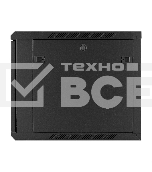 Шкаф телекоммуникационный 19' настенный 9U ExeGate EC-WM-9U.600.M.BLACK (19', 9U, 600x600x500мм (ШхГхВ), передняя дверь металл, съемные боковые панели, пыле- и влагозащита IP23, черный RAL 9004)