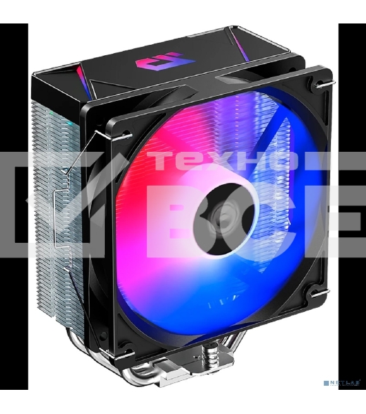 Кулер для процессора ID-Cooling BLITZ X4 черный 120мм алюминий+медь 1500rpm 26.6db 4-pin 180W 152мм