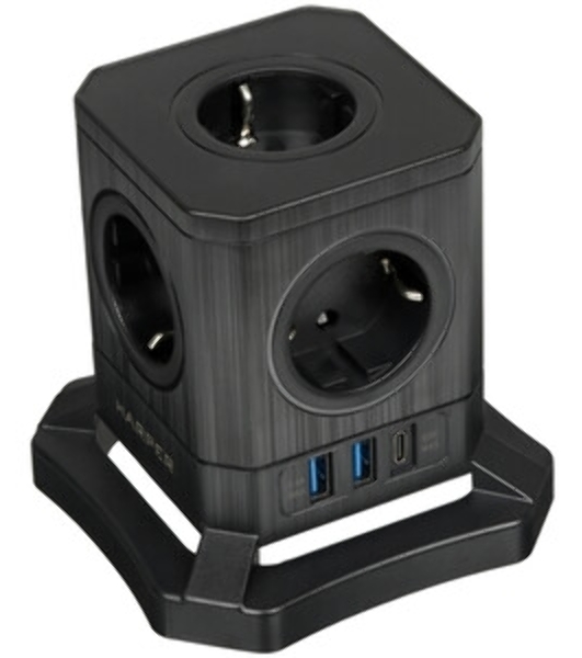 Сетевой фильтр HARPER UCH-730 Black PD3.0