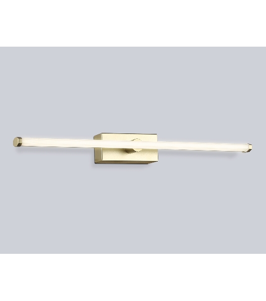 Настенный светодиодный светильник Ambrella light FL6114 GD золото 9W 3000K-6400K 410*45*80