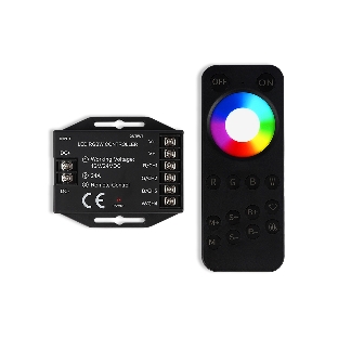 Контроллер GS11461 RGBW 24A 12V 288W/ 24V 576W (ПДУ Радио 2.4G AAA)