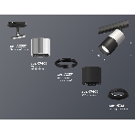 Светильник Ambrella light XT7402071 SBK/PSL/PBK черный песок/серебро полированное/черный полированный MR16 GU5.3, фото 1