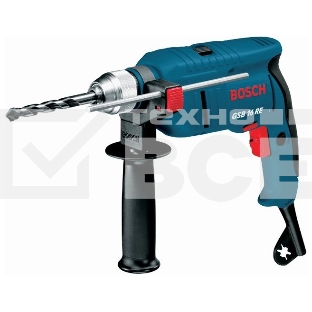 Дрель Bosch GSB 16 RE 060114E500, 750 Вт, сетевая, ударная