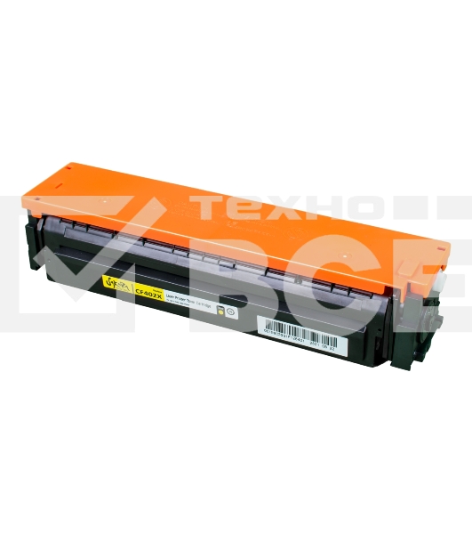 Картридж лазерный Sakura CF402X для HP Color LaserJet Pro M252n/M252dn/MFP277dw/277n, желтый, 2300 к.