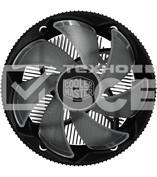 Кулер для процессора Cooler Master CPU Cooler A71C черный 120мм алюминий+медь 1800rpm 25db 4-pin 95W 60мм