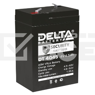 Батарея Delta DT 4045 (4V, 4.5Ah)