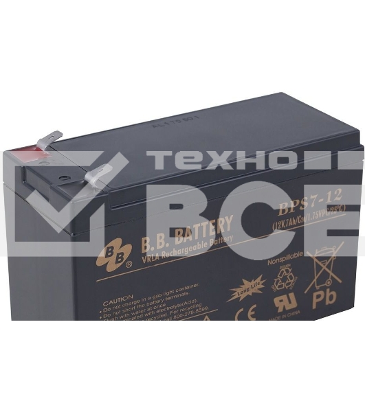 Батарея B.B.Battery BPS 7-12 (12V 7Ah)