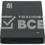 Внешний корпус для HDD AgeStar 3UB2P3 SATA III пластик черный 2.5