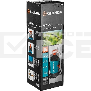 Опрыскиватель GRINDA PT-8 8 л, переносной, с широкой горловиной и упорами для ног