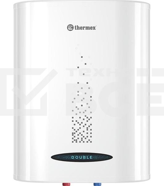 Водонагреватель Thermex Double 30 2.5кВт 30л электрический настенный/белый