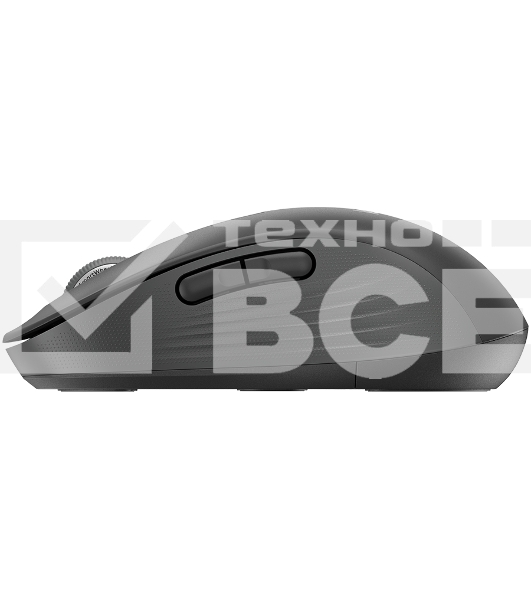 Мышь беспроводная Logitech Signature M650 L черный, 4000 dpi, радиоканал, Bluetooth, USB, кнопки - 5