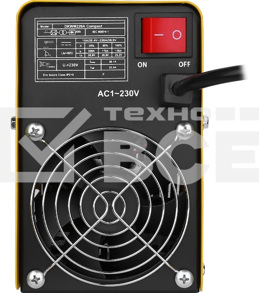 Инверторный сварочный аппарат DEKO 220А DKWM220A Compact051-4677