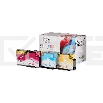 Набор струйных картриджей Sakura P2V32A (№711 Tri-colour) для HP, триколор, 73 мл. (3шт), фото 1