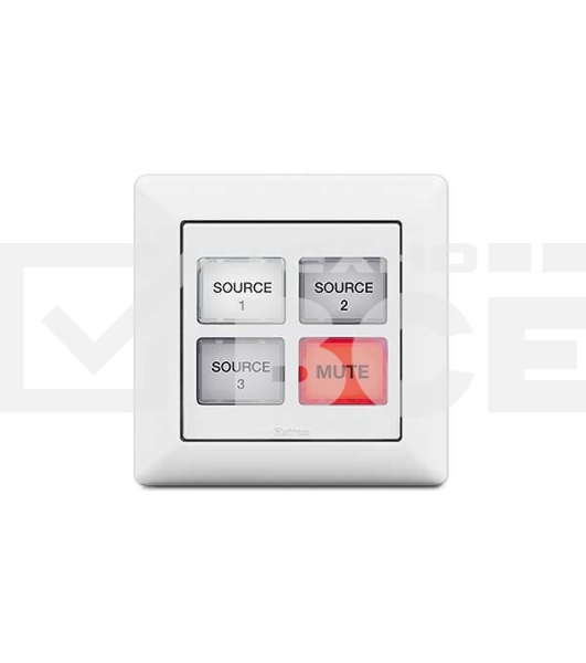 Кнопочная панель eBUS с 4 кнопками Extron EBP 104 EU