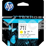 Картридж струйный HP №711 CZ136A желтый x3уп. для HP DJ T120/T520 (29мл), фото3