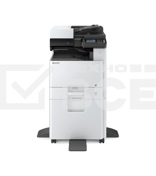МФУ лазерный Kyocera Ecosys M8124cidn (1102P43NL0), A3, цветной, печ. до 24 стр/мин. (А4) до 12 стр/мин. (А3), скан. до 50 стр/мин., 1200 x 1200 dpi (печать) 600x600dpi (скан.), USB, RJ-45, NFC, Air Print, Mopria