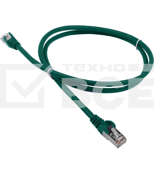 Патч-корд Lanmaster LAN-PC45/S5E-5.0-GN FTP вилка RJ-45-вилка RJ-45 кат.5е 5м зеленый LSZH (уп.:1шт)