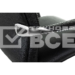 Кресло руководителя Бюрократ _VEGA черный кожа крестов. алюминий, фото25