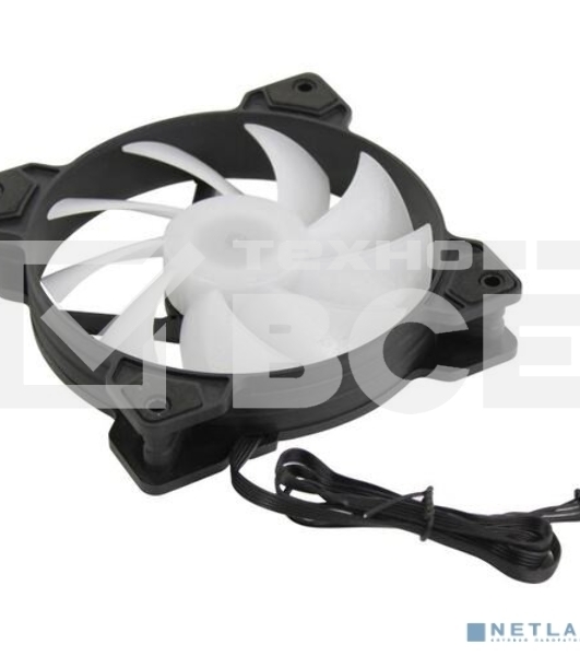 Вентилятор для корпуса Powercase M2_6P черный, 120 мм, 1200 об/мин, 29.58 дБ, 6 pin