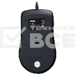 Мышь проводная Acer OMW136 черный, 1200 dpi, USB, кнопки - 3, фото5