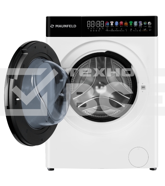 Стирально-сушильная машина Maunfeld MFWD14116WH05 (КА-00022815) белый, загрузка фронтальная 11 кг, 1400 об/мин., класс: В