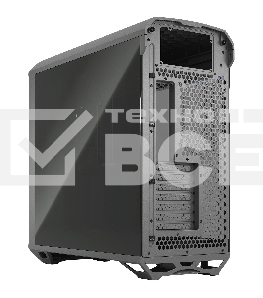 Компьютерный корпус Fractal Design Torrent Gray TG Light Tint / E-ATX, TG, 2x3.5, 4x2.5, 7xPCI, 1xUSB-C, 2xUSB3.0 / 2x180mm, 3x140mm fans inc. / FD-C-TOR1A-02