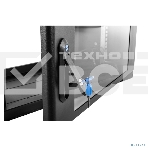 Шкаф коммутационный ЦМО (ШРН-6.650-9005) настенный 6U 600x650мм пер.дв.стекл 200кг черный 600мм 180град., фото7