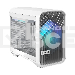 Компьютерный корпус без блока питания Fractal Design Torrent Nano RGb TG Clear Tint, Mini-Tower, 1x180мм RGb, 2xUSB-A 3.2 + 1xUSB 3.2 Type-C mITX, mDTX белый, фото15