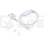 Установочный набор для Гибкого неона Neon-night 16х16 мм формы D (шнур питания каучук с диодным мостом и вилкой, заглушка, переходная муфта, игла) 1,5м, фото 1