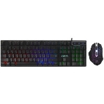 Комплект клавиатура+мышь Defender Alion GS-987 проводной, USB, 2400 DPI, чёрный, фото11
